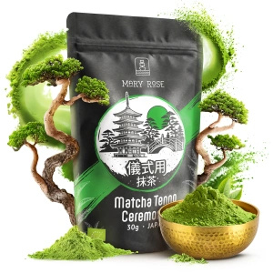 Mary Rose – Tè verde Matcha Tenno giapponese (BIO) Cerimoniale 30 g