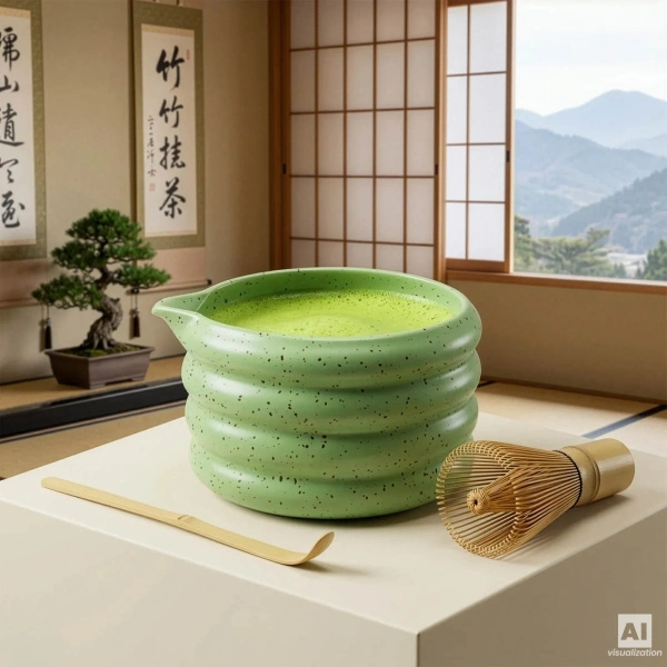 Set per la preparazione del tè Matcha: matcha 100g + accessori