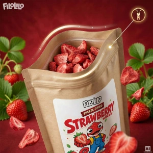 FiloLilo – Fragole liofilizzate (a fette) 20 g