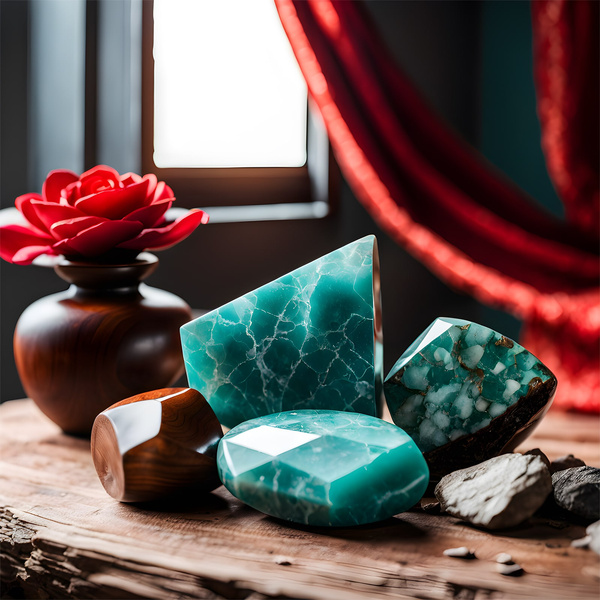 Set di pietre naturali e cristalli - esoterismo, yoga, meditazione