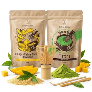 Set per Matcha Latte colorato: Matcha + Yellow Matcha + accessori