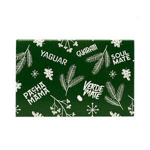 Scatola regalo di Natale Yerba Mate - verde 