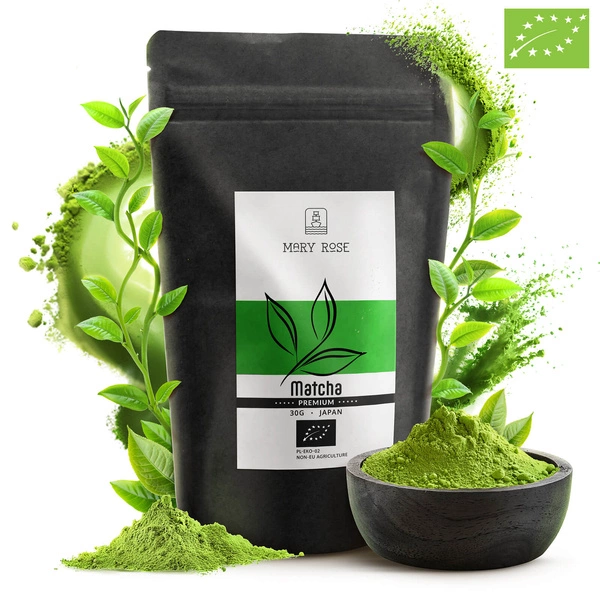 Mary Rose – Tè verde Matcha giapponese (BIO) Premium 30 g