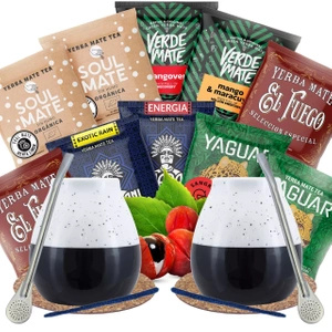Yerba Mate Set per due Fruttato per iniziare