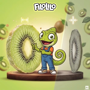 FiloLilo – Kiwi liofilizzato (fette) 20 g