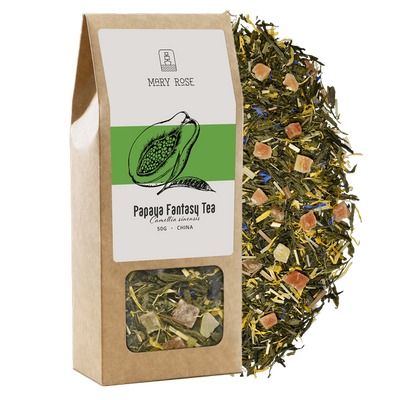 Mary Rose - Fantasia di papaya e tè verde - 50g