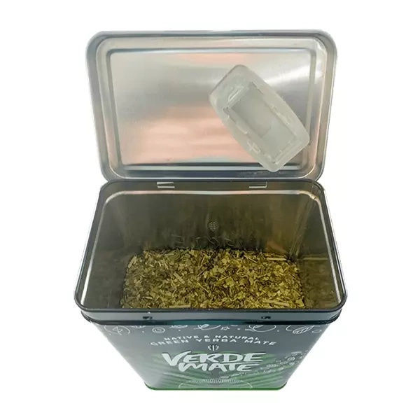 Yerbera – Scatola di latta + Verde Mate Green Raspberry Vitality 0,5 kg