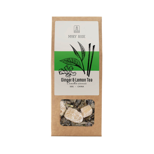 Mary Rose – Tè Ginger & Lemon – 50 g