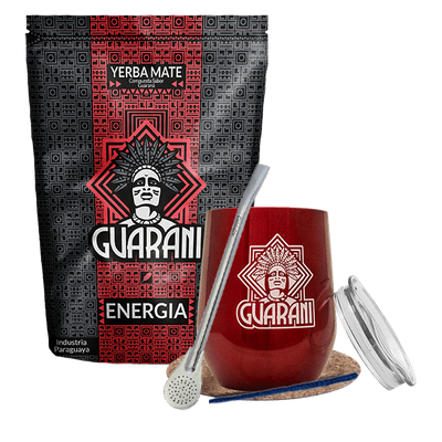 Set di yerba mate Guarani Energy Guarana 500g
