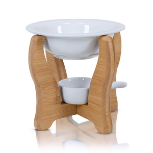 Bruciatore per aromaterapia – elementi in legno