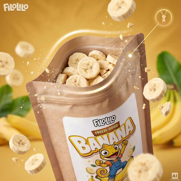 FiloLilo – Banane liofilizzate (fette) 100 g