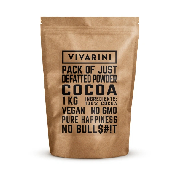Vivarini – Cacao alcalinizzato scuro (polvere) 1 kg