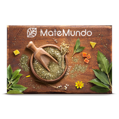 Calamita per frigorifero con logo MateMundo
