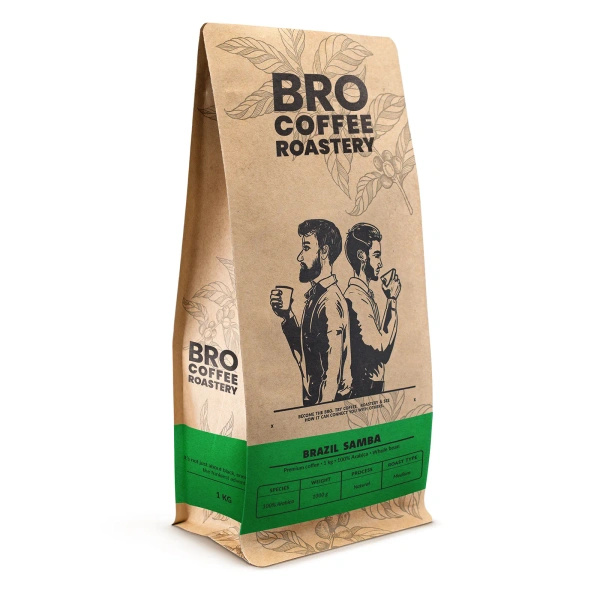 Bro Coffee Roastery – Caffè in grani interi Brazil Samba Premium 1kg