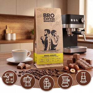 Set di Bro Coffee Roastery Brazil Samba + Brazil Cerrado 2x1kg (2kg)