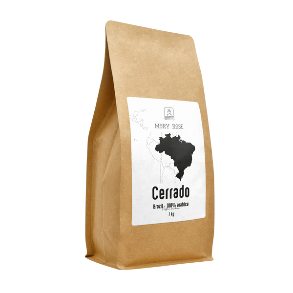 Mary Rose - Caffè in grani interi Brasile Cerrado premium 1kg