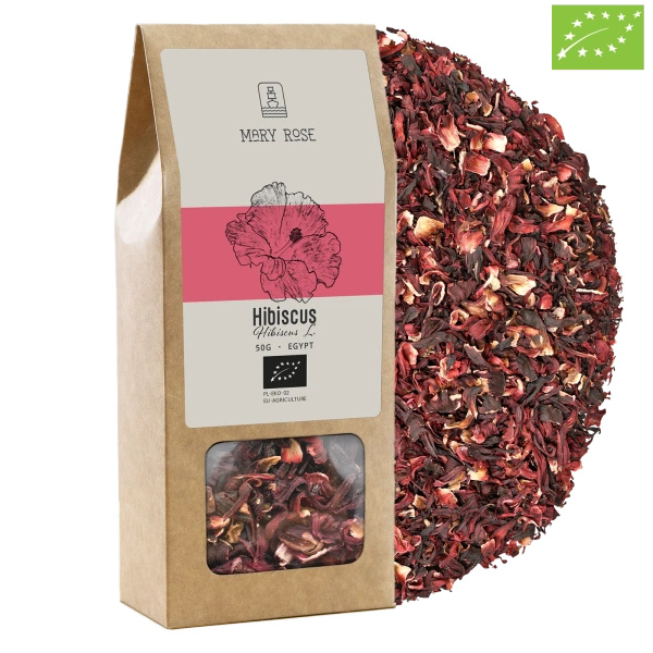 Mary Rose - Ibisco biologico (petali di fiori) 50g 