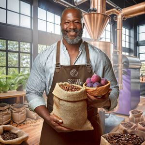 Bro Coffee Roastery - Caffè in grani interi Uganda Kanyenye Speciality 400g