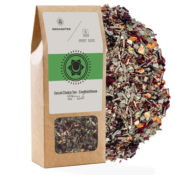 Set per chakra sacrale (Svadhishthana): tè chakra + pietra magica