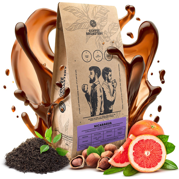 Bro Coffee Roastery - Caffè in grani interi Nicaragua Colibrí Azul Speciality 1kg