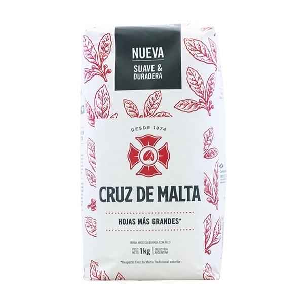 Set di Yerba Mate Elaborada: El Fuego 1kg + Cruz de Malta 1kg