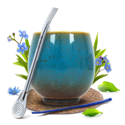 Set iniziale Yerba Mate Tazza + Bombilla