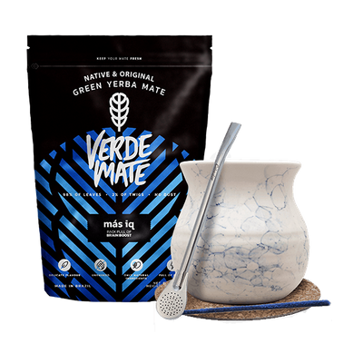 Set di Yerba Verde Mate Mas IQ 500g 0,5kg