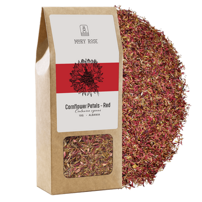Mary Rose - Petali di fiordaliso (rosso) 10g