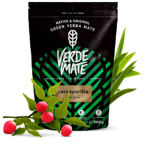 Set regalo di Yerba Mate Verde Mate Sarsaparilla 0,5kg