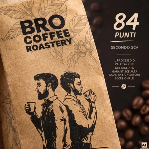 Bro Coffee Roastery – Caffè in grani interi Costa Rica San Rafael Speciality 1 kg