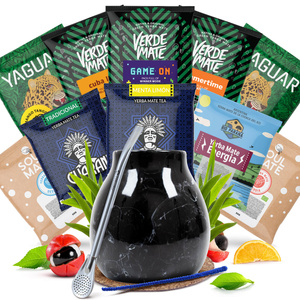 Set di Yerba Mate: campioni 10x50g + Tazza di mate + Bombilla