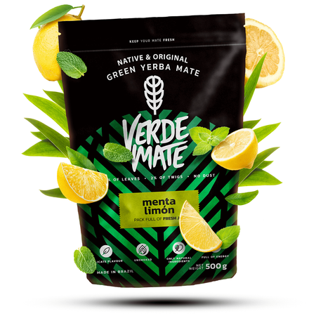 Yerba Verde Mate Verde Menta Limon 0,5 kg