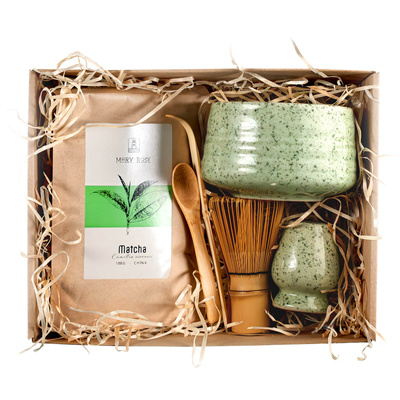 Set regalo per la preparazione del tè Matcha