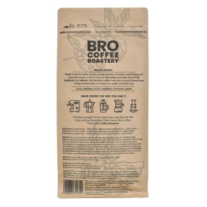 Bro Coffee Roastery – Caffè in grani interi Brazil Samba Premium 1kg