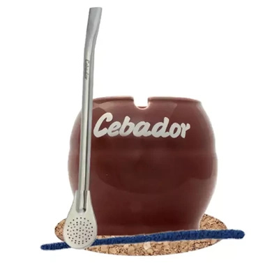 Set per yerba mate Gourd Sofia + Bombilla