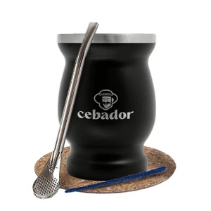 Set di accessori Yerba Mate: tazza termica TermoMate + bombilla