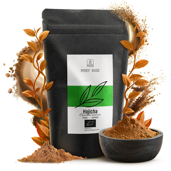 Mary Rose – Tè verde tostato Hojicha Powder (BIO) 100 g