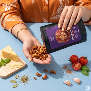 Nustino Crunch – Anacardi tostati – Pizza Margherita 100 g