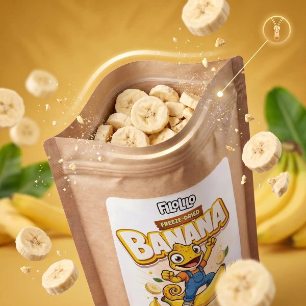 FiloLilo – Banane liofilizzate (fette) 20 g