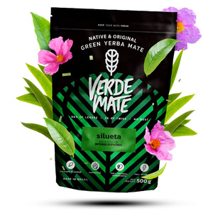 Set di Yerba Verde Mate Verde SILUETA 1kg despalada FIT