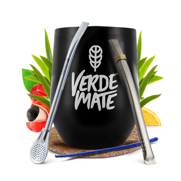 Set di Yerba Mate: 2x Tazza Termica TermoLid + 2x Bombilla