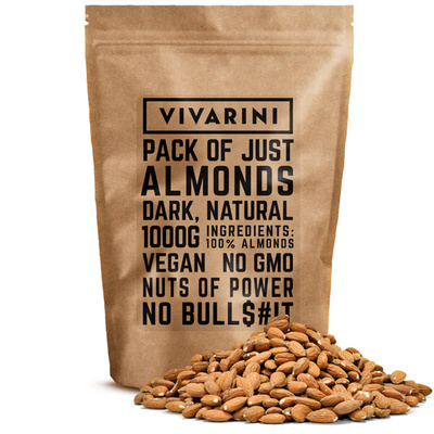 Vivarini - Mandorle naturali (scure) 1 kg