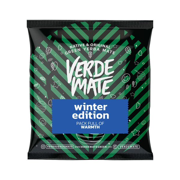 Set regalo natalizio yerba mate: campioni 10x50g + zucca El Fuego Christmas Edition e bombilla