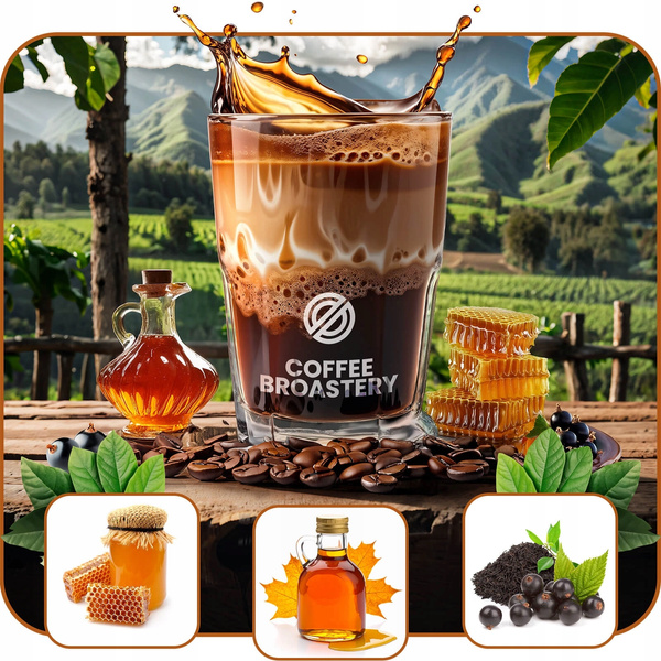 Bro Coffee Roastery - Caffè in grani interi Kenya Nyeri Speciality 400 g