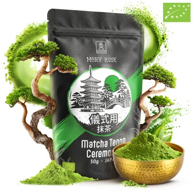 Mary Rose – Tè verde Matcha Tenno giapponese (BIO) Cerimoniale 30 g