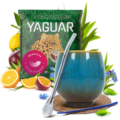 Set di Yerba Mate 50g Tazza di mate + Bombilla