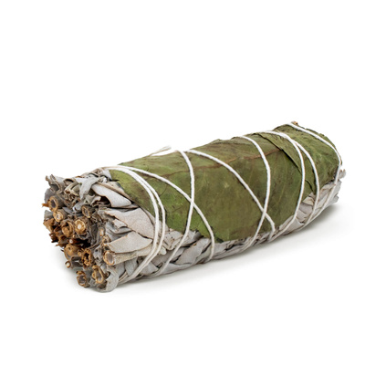 Salvia Bianca con basilico – Incenso 20-30 g (mazzo)