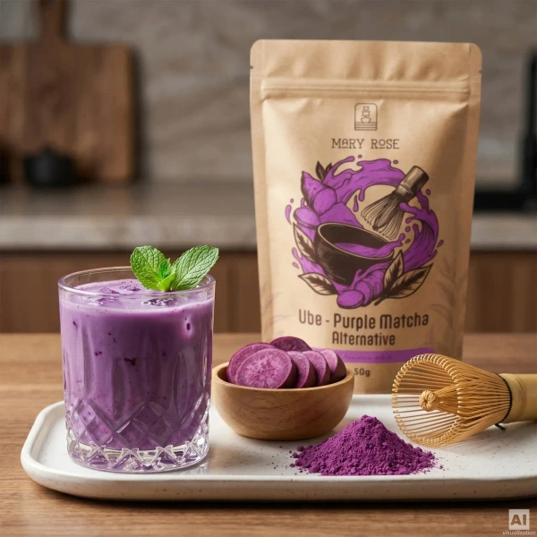 Set di matcha colorati: Purple Matcha + Blue Matcha