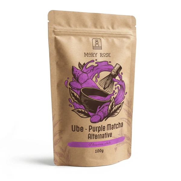Mary Rose – Purple Matcha Alternative – Ube (in polvere) 100 g
