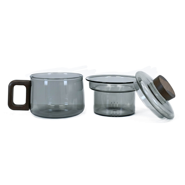 Tazza in vetro con infusore Cebador Vidrio 200 ml